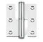 直角のコーナーSSの正方形のドア ヒンジL形は4つをX 3&quot; X 2.5mm離れます