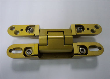 Chrome Painted / Gold Painted 3D Adjustable Concealed Hinge 135x18x21 mm