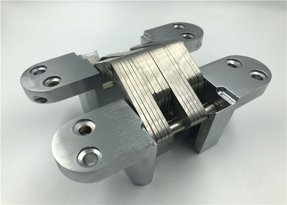 大きい出入口亜鉛合金の見えないドア ヒンジ頑丈な50mmの厚さ