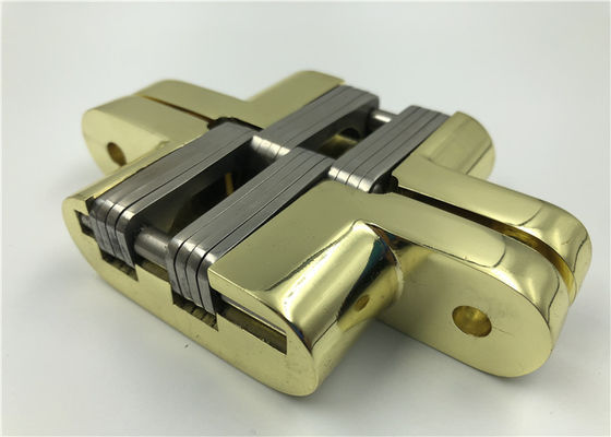 隠れる金によってめっきされるSOSSは、亜鉛合金によって隠されるゲートの蝶番25kgのローディング蝶番を付けます